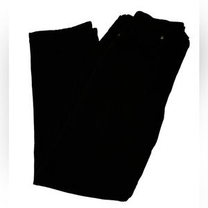 GLORIA VANDERBILT Amanda Black Straight Leg Jeans Size 8